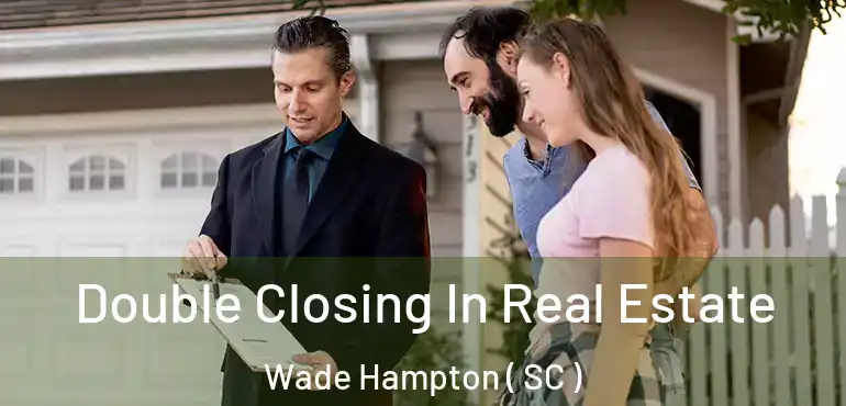 Double Closing In Real Estate Wade Hampton ( SC )