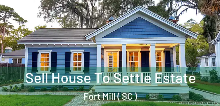 Sell House To Settle Estate Fort Mill ( SC )