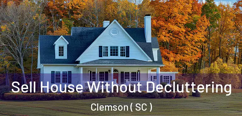 Sell House Without Decluttering Clemson ( SC )