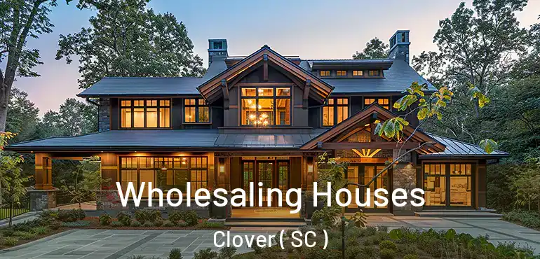 Wholesaling Houses Clover ( SC )