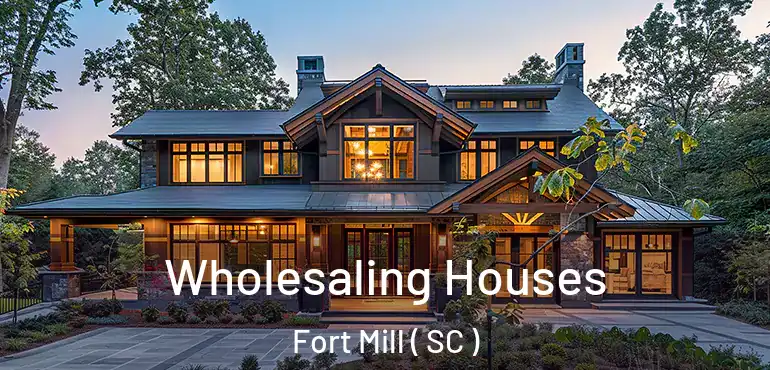 Wholesaling Houses Fort Mill ( SC )