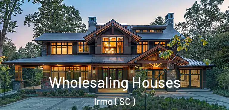 Wholesaling Houses Irmo ( SC )